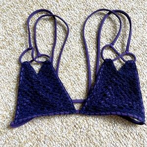 Acacia crochet top, size medium